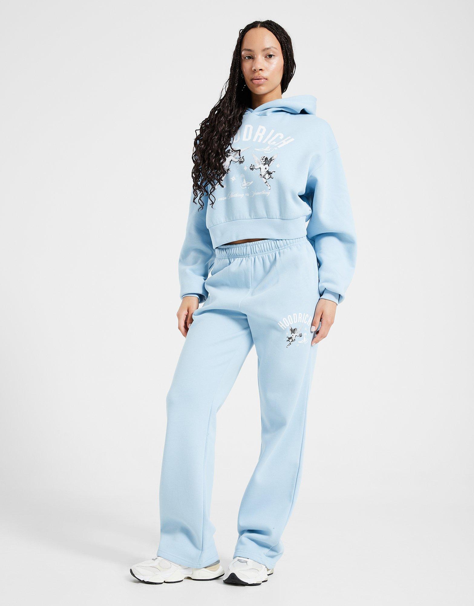 Bluza damska HOODRICH BLUZA Z KAPTUREM GRACE BOXY HOODIE HW01250302 Niebieski