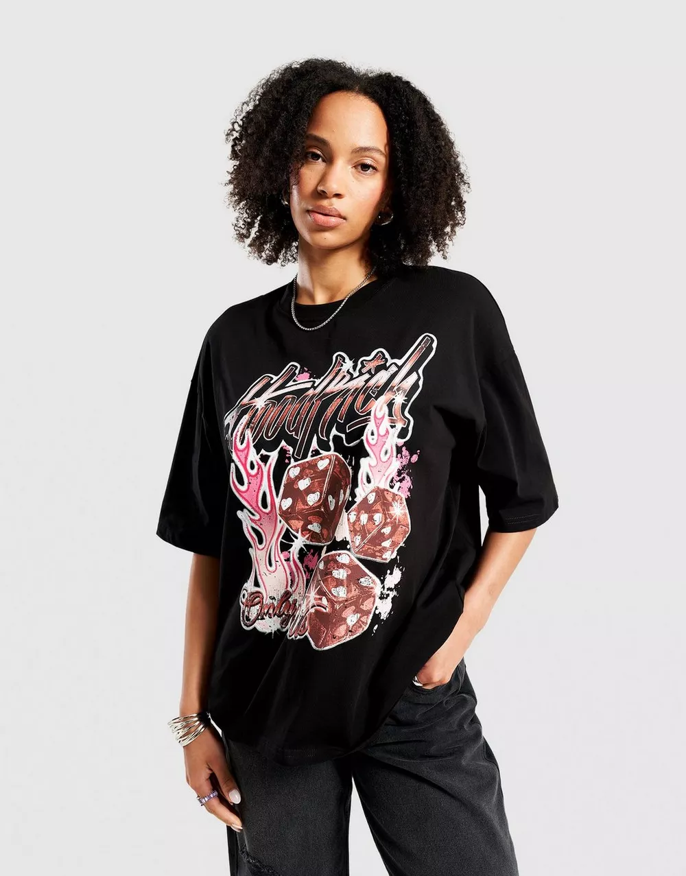 HOODRICH ФУТБОЛКА ERUPT OVERSIZED ФУТБОЛКА, фото 1 з 5