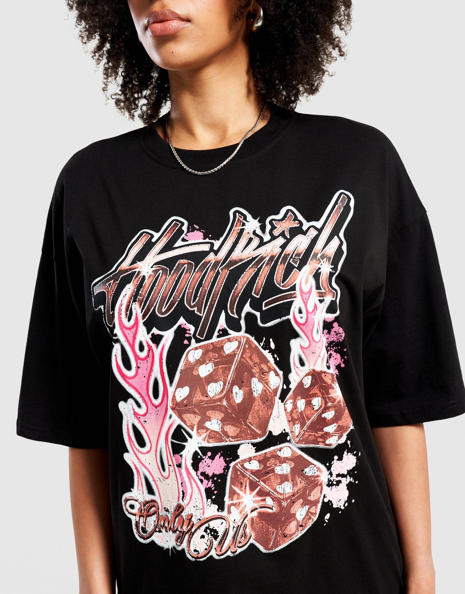 Hoodrich Tričko Oversized Erupt