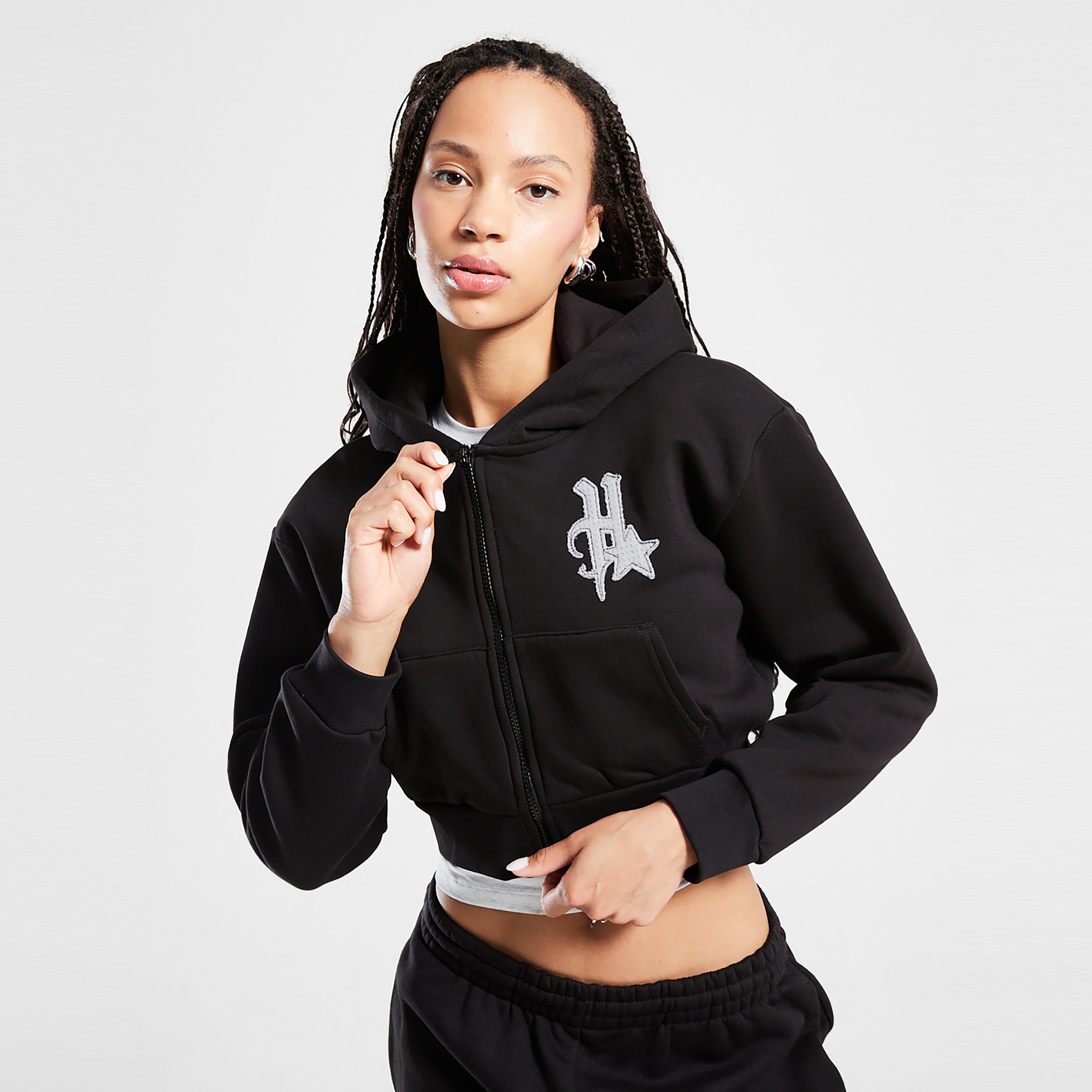 Bluză pentru femei HOODRICH BLUZĂ Z KAPT.STELLAR CROPP ZIP HOODIE