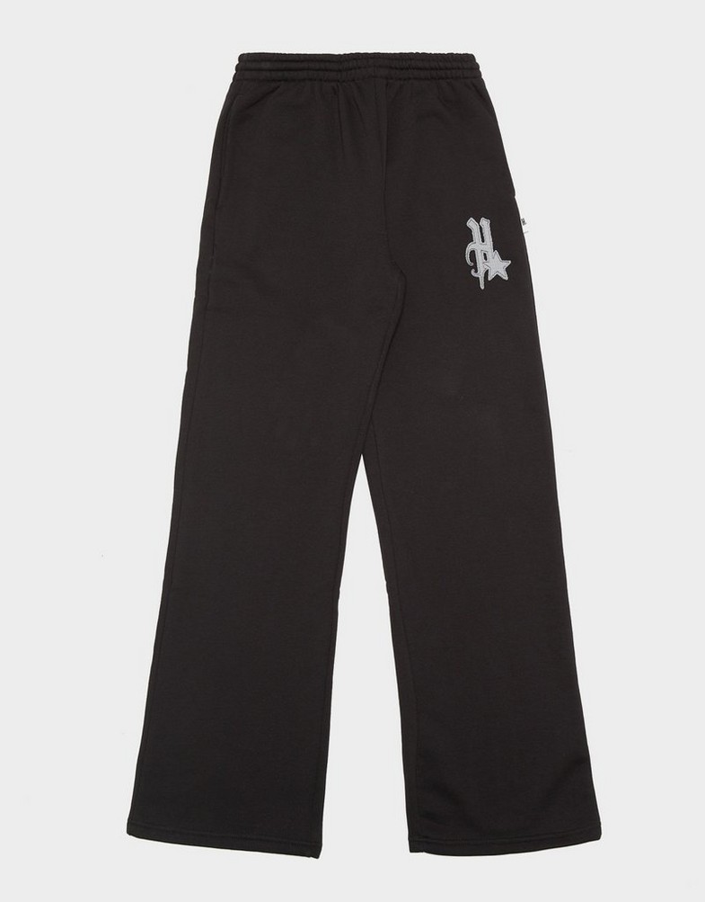 Moteriškos kelnės HOODRICH KELNĖS STELLAR WIDE LEG JOGGER HW02250026 Juoda
