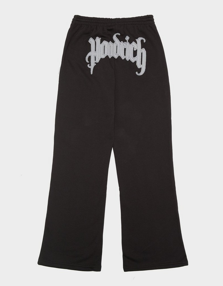 Moteriškos kelnės HOODRICH KELNĖS STELLAR WIDE LEG JOGGER HW02250026 Juoda