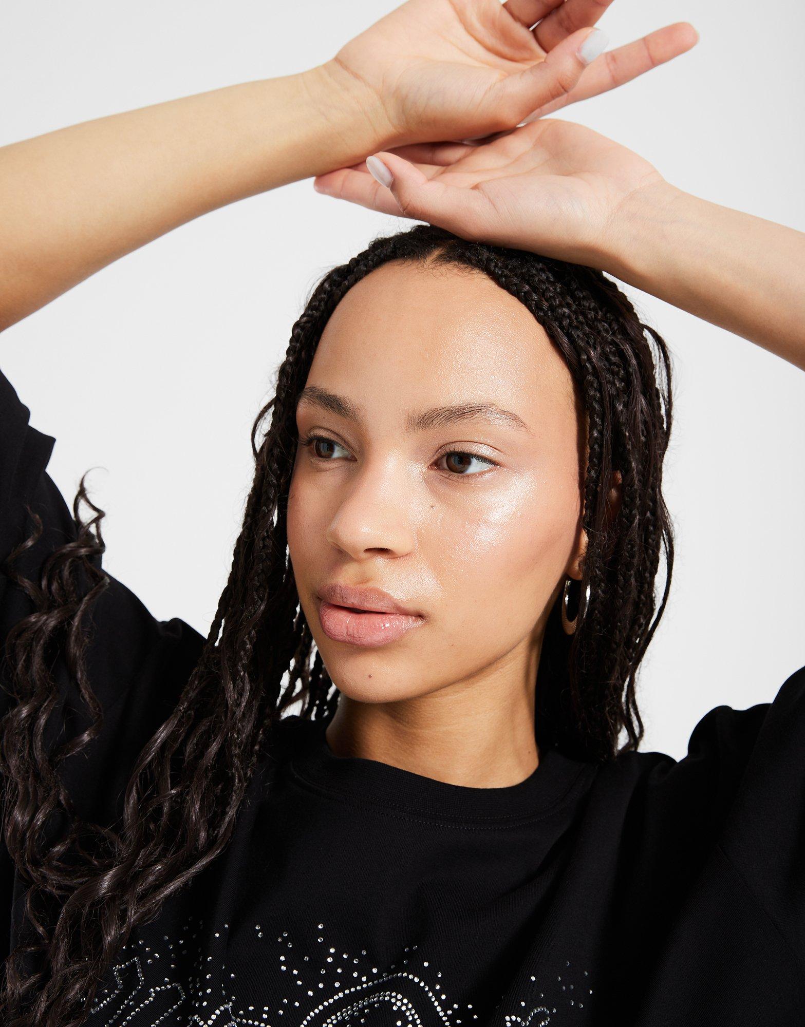 Koszulka, t-shirt damski HOODRICH T-SHIRT DIFFUSE OVERSIZED T-SHIRT HW02250054 Czarny