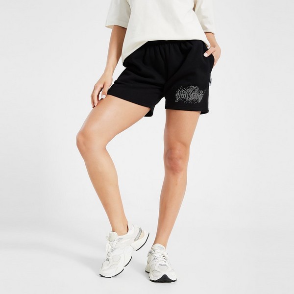 HOODRICH PANTALONI SCURȚI OVERSIZE DIFFUSE