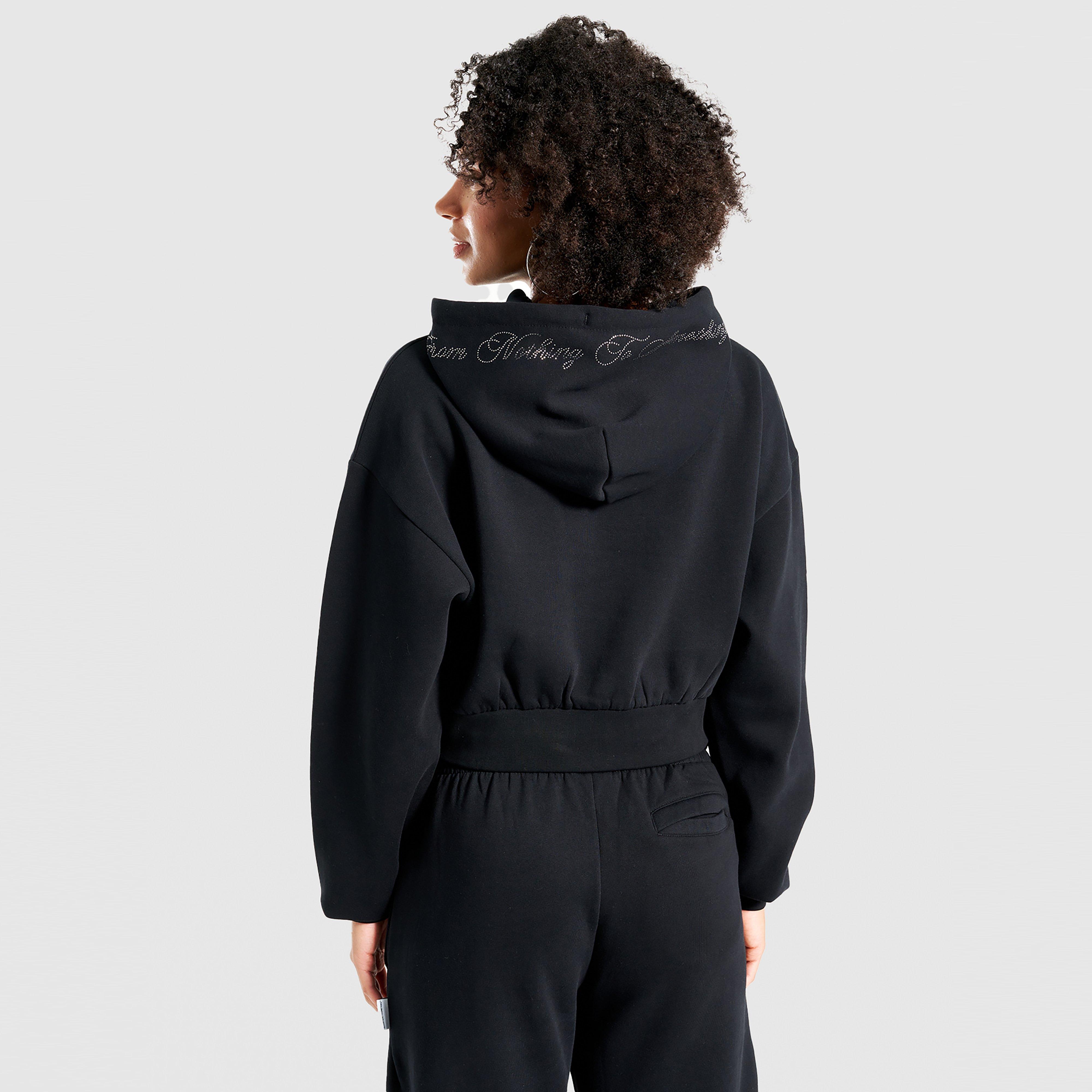 Bluză pentru femei HOODRICH BLUZĂ CU GLUGĂ SCATTER CRYSTAL BOXY HD