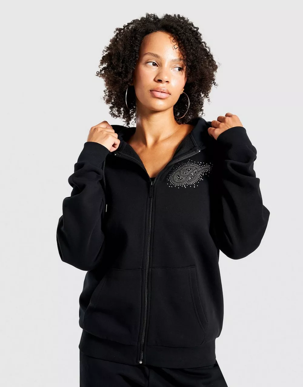 HOODRICH КОФТА НА БЛИСКАВЦІ З КАПЮШОНОМ SCATTER, фото 1 з 4