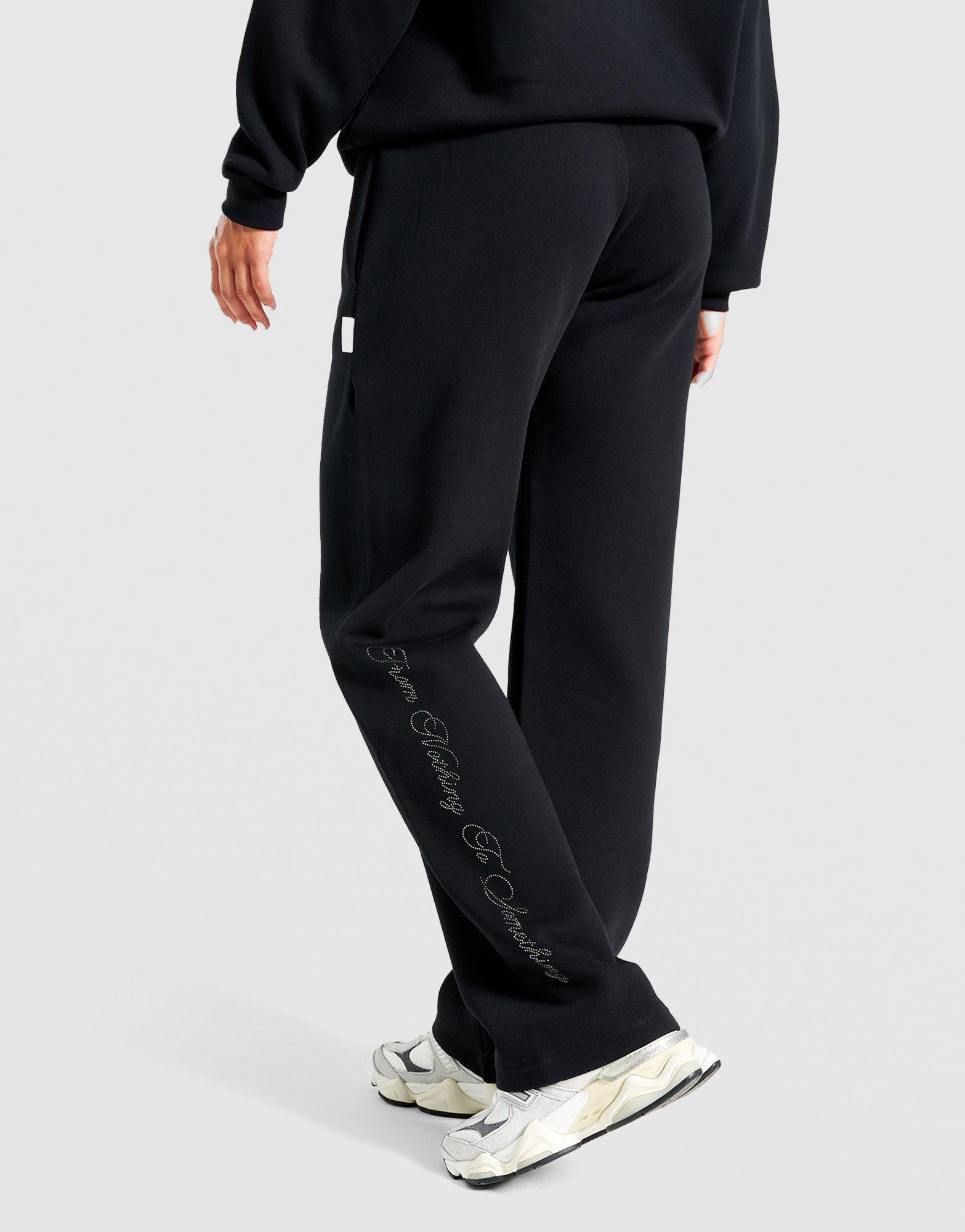 Hoodrich Nohavice  Wide Leg Jogger Scatter Crystal