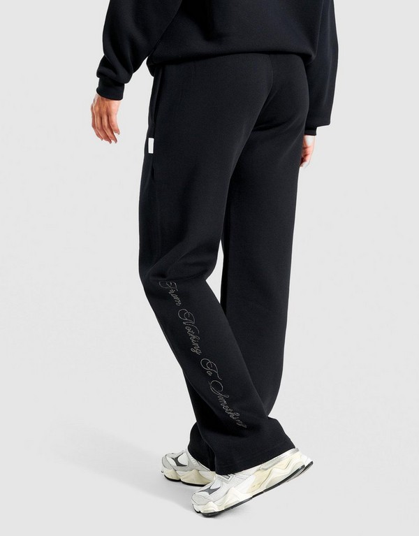 Hoodrich Nohavice Wide Leg Jogger Scatter Crystal