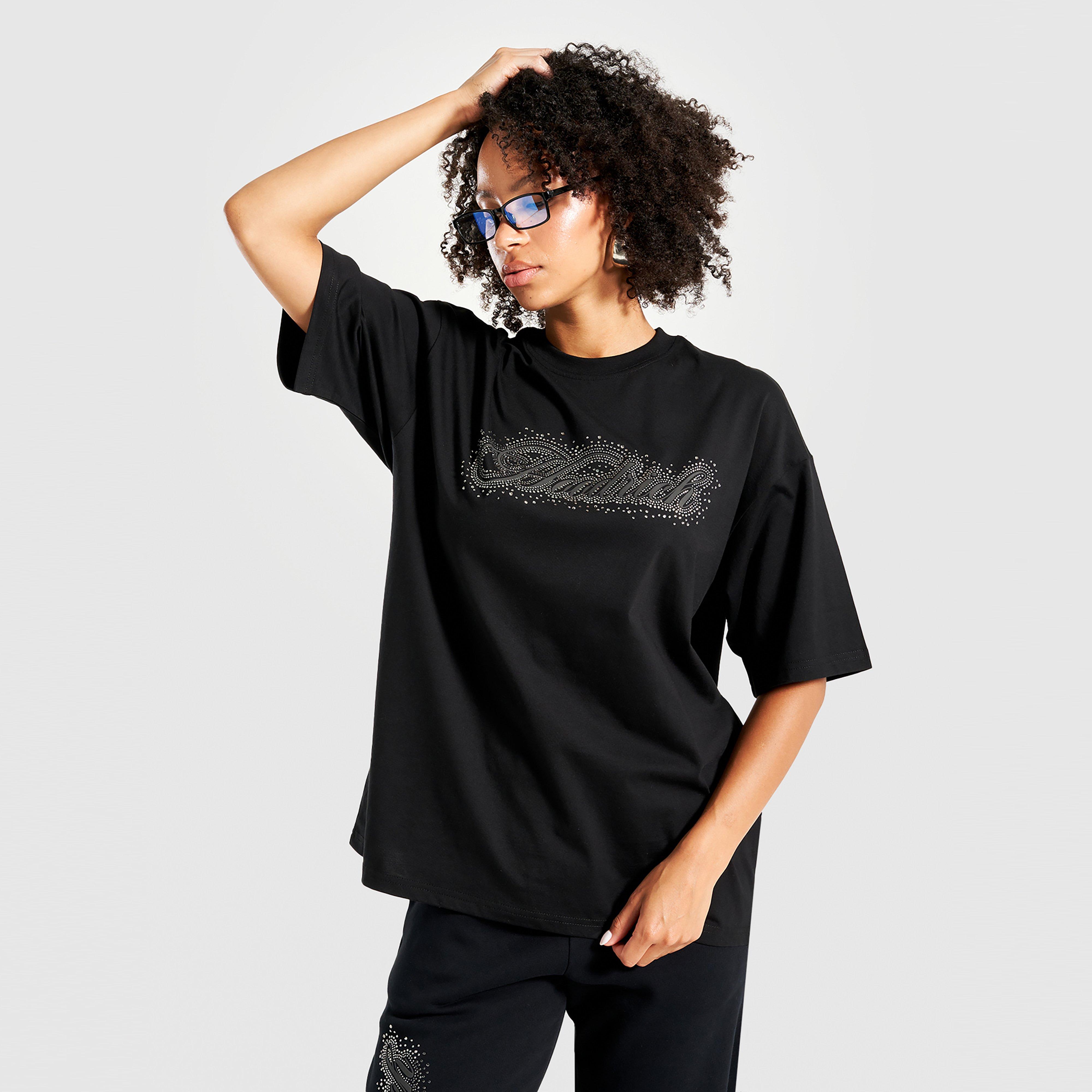 Női póló HOODRICH PÓLÓ SCATTER CRYSTAL OVERSIZED T SHIRT