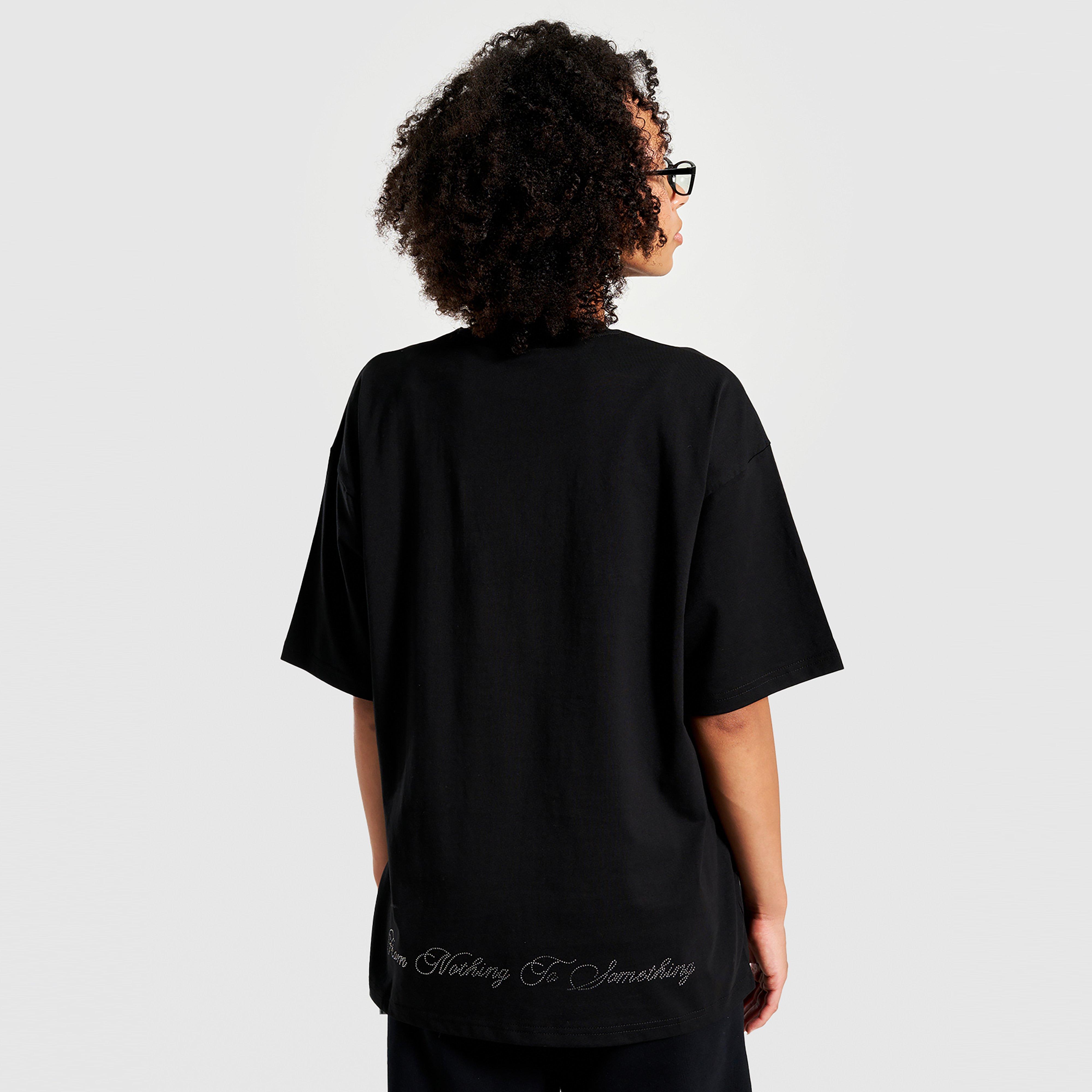 Női póló HOODRICH PÓLÓ SCATTER CRYSTAL OVERSIZED T SHIRT