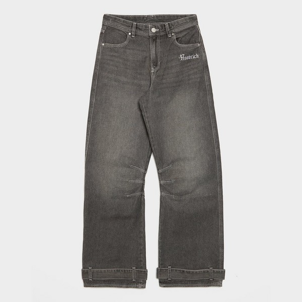 HOODRICH SPODNIE ONYX WIDE LEG JEANS