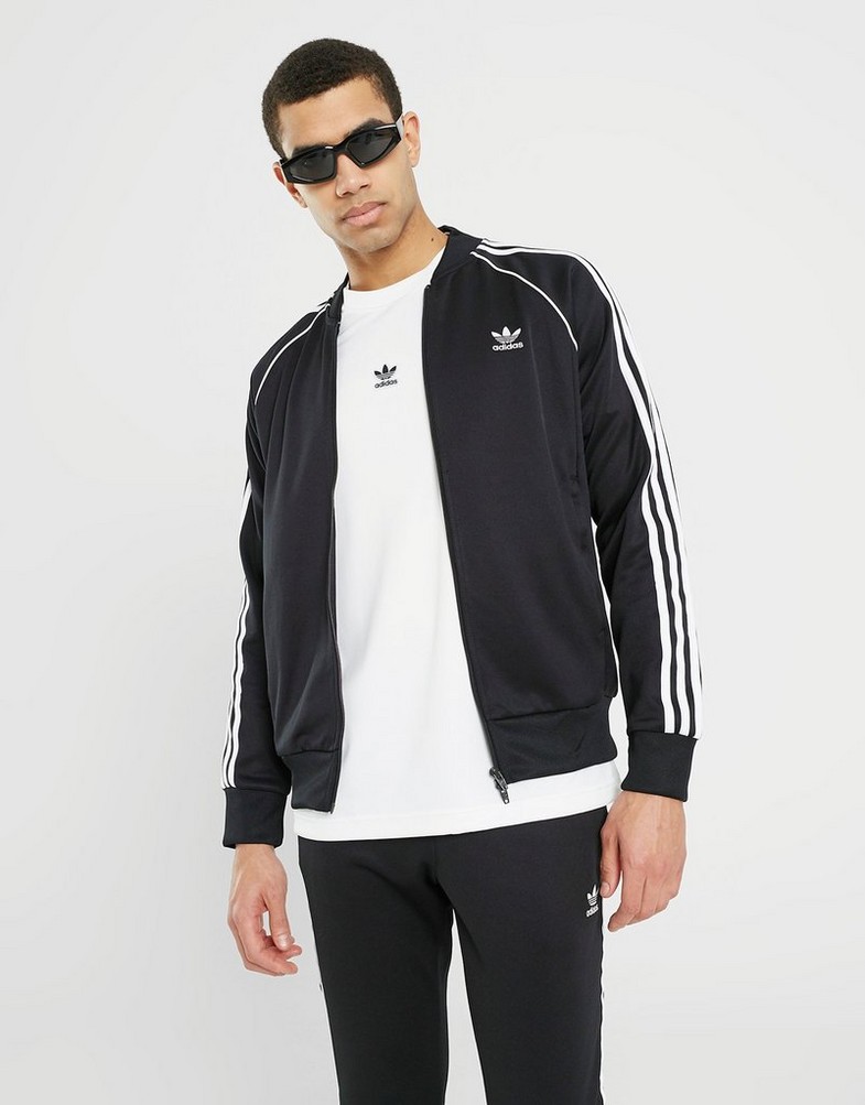 Bluză pentru bărbați ADIDAS BLUZĂ SSTT BLK SWEATSHIRT IA4785 Negru