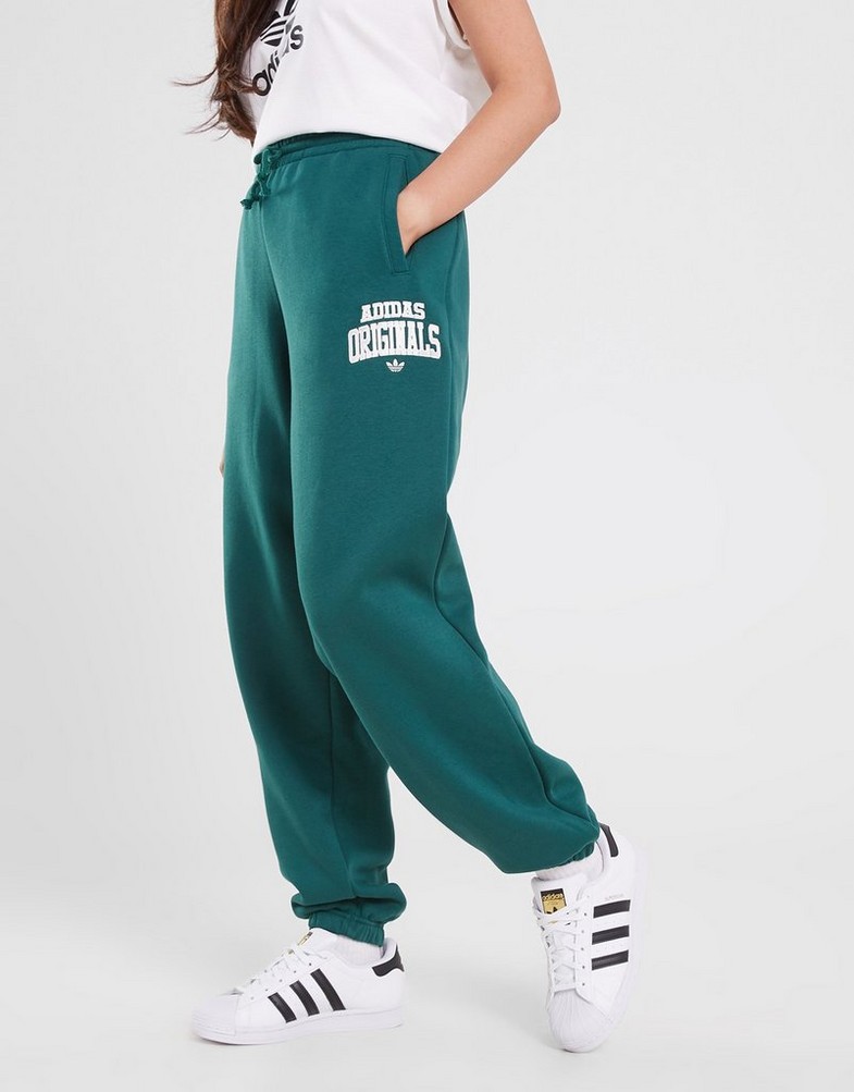 ADIDAS SPODNIE V'SITY JOG GRN/OWHT PANTS IB1651 Zielony