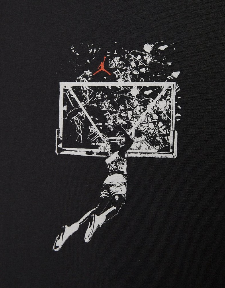 Tricou pentru bărbați JORDAN TRICOU M J BRK SBB OVSZ GFX SS CRW IB3297-045 Negru