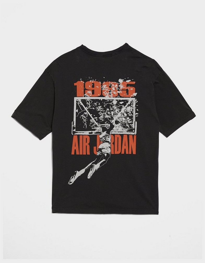 Tricou pentru bărbați JORDAN TRICOU M J BRK SBB OVSZ GFX SS CRW IB3297-045 Negru