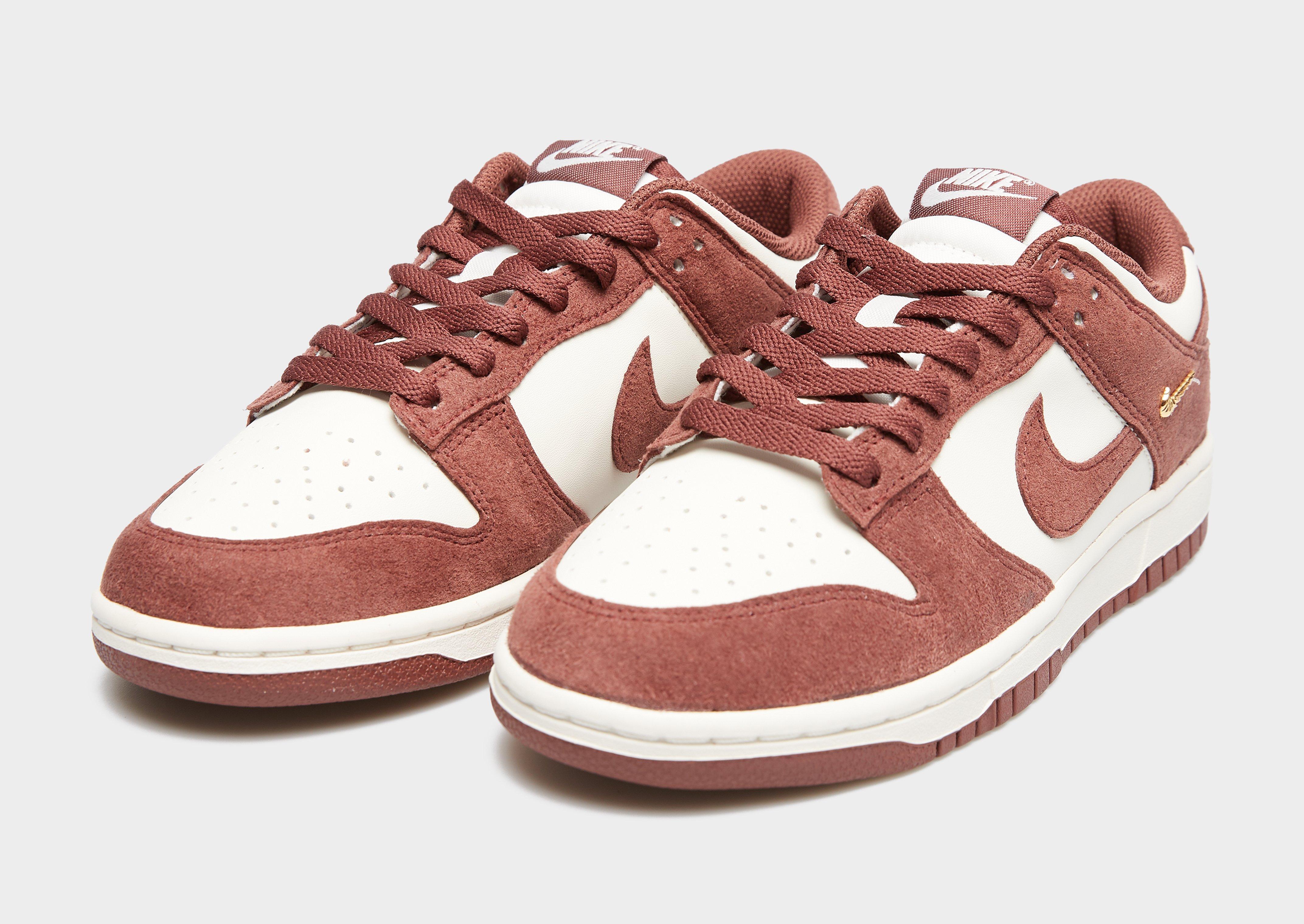 Buty sneakersy damskie NIKE W DUNK LOW NC IB4417-104 Brązowy