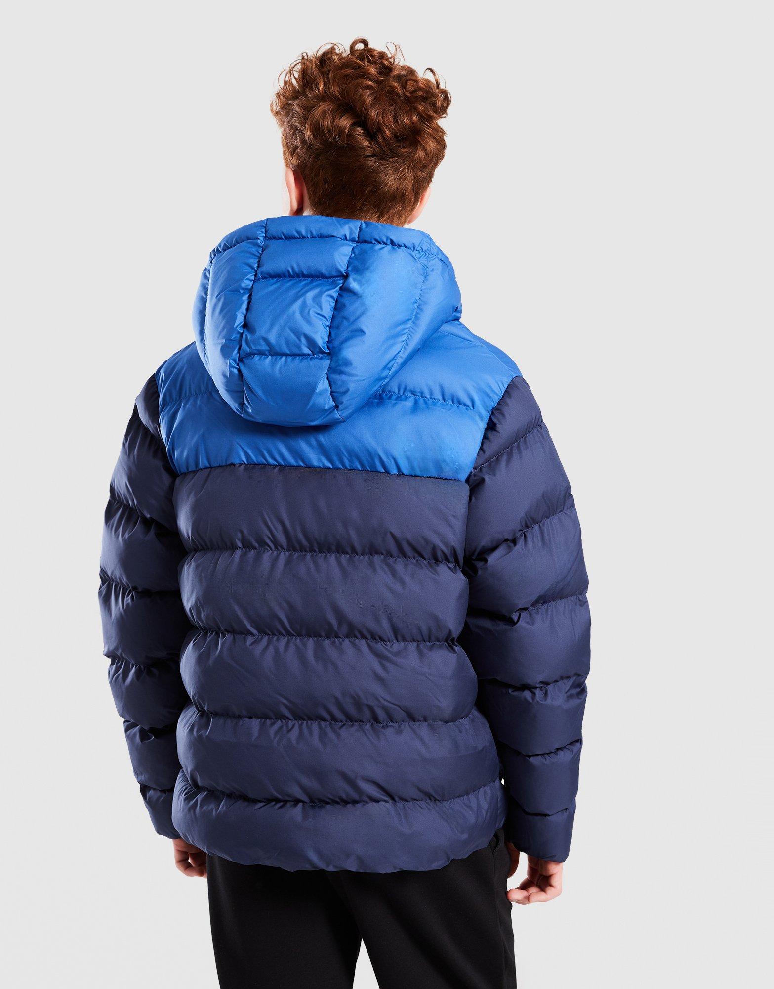 NIKE STRIUKĖ  ŽIEMINĖ K NSW   TF ADP PUFFER COLORBLOCK IB6164-410 Tamsiai mėlyna