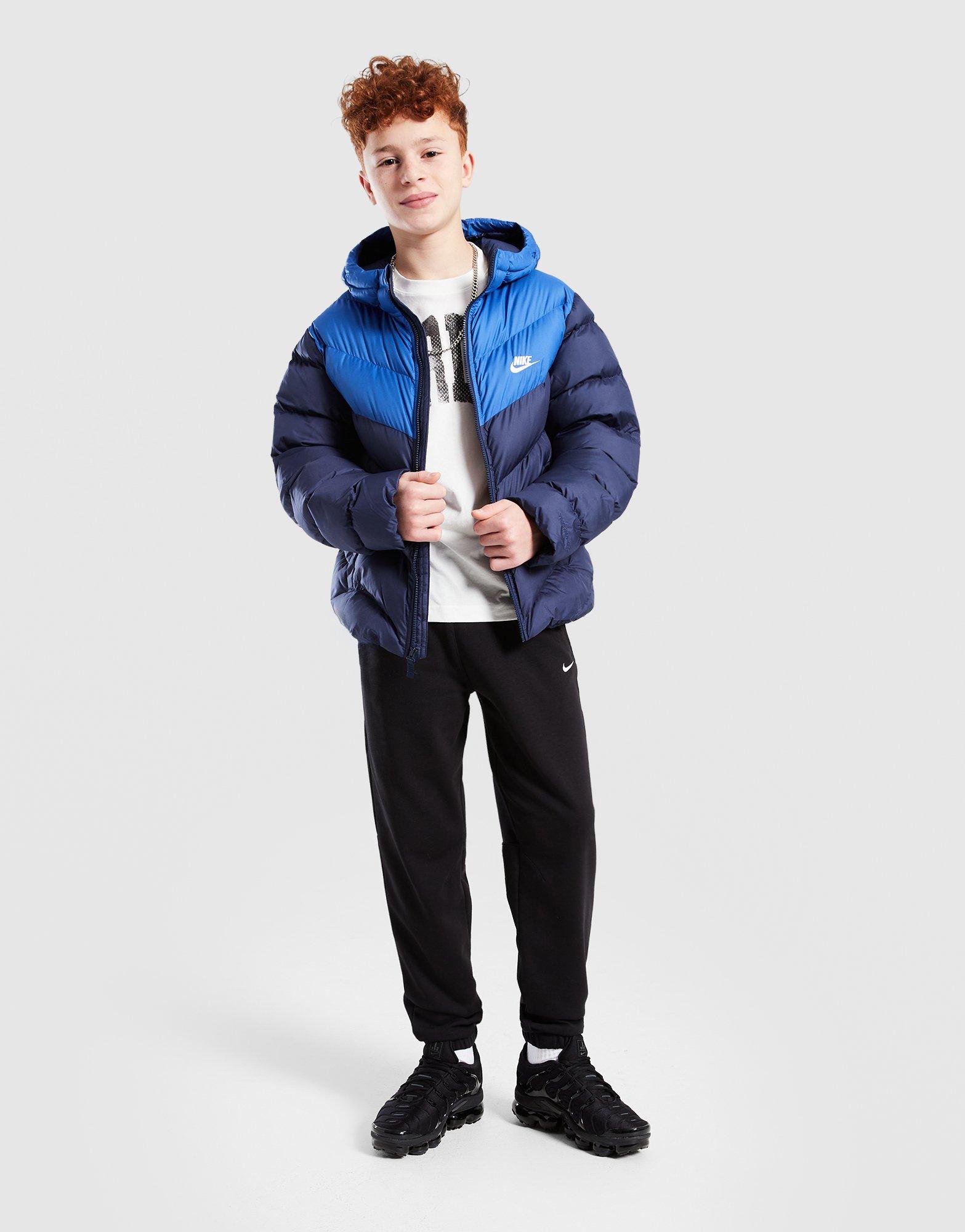 NIKE STRIUKĖ  ŽIEMINĖ K NSW   TF ADP PUFFER COLORBLOCK IB6164-410 Tamsiai mėlyna