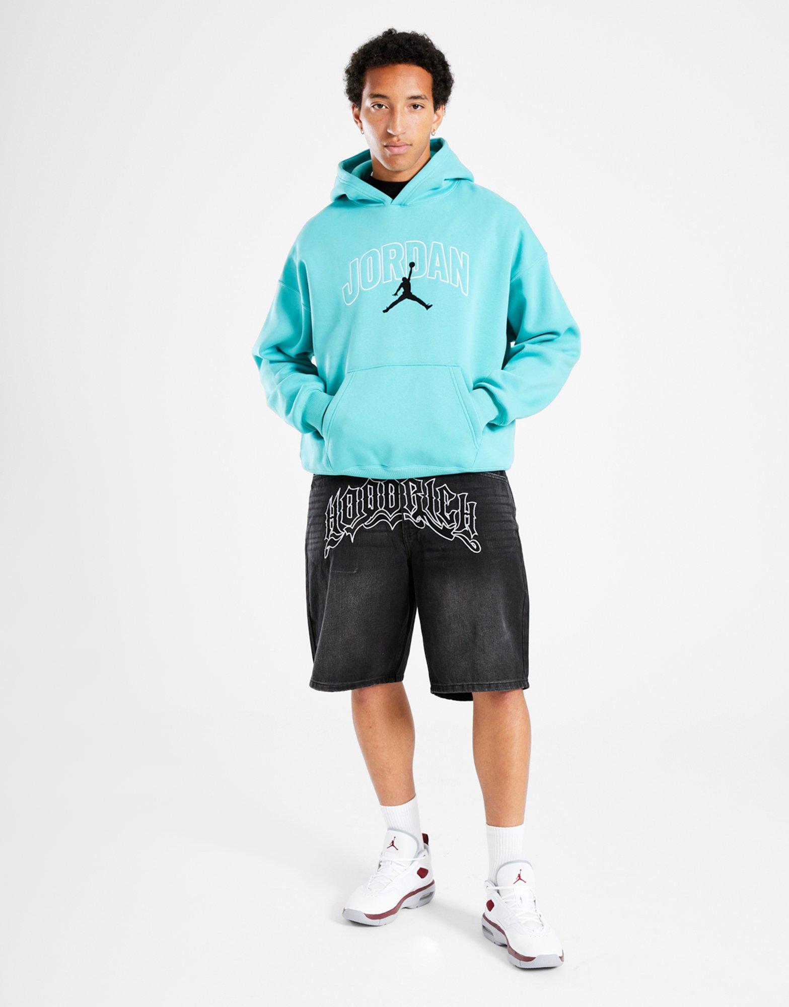 Чоловічі кофти JORDAN КОФТА З КАПЮШОНОМ M J BRKLN OVS GFX PO HD IB7241-392 Зелений