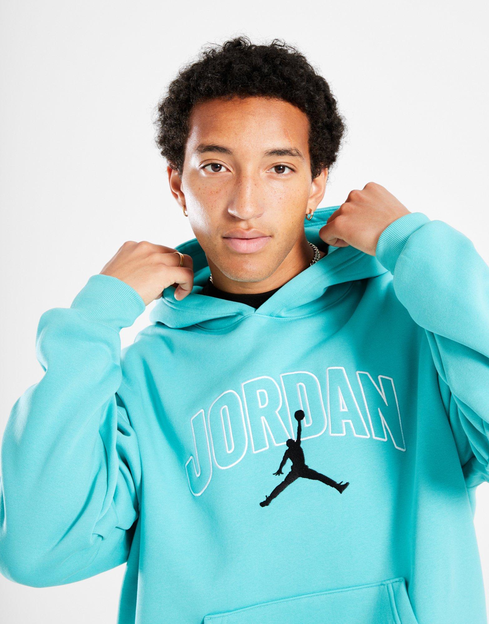 Чоловічі кофти JORDAN КОФТА З КАПЮШОНОМ M J BRKLN OVS GFX PO HD IB7241-392 Зелений