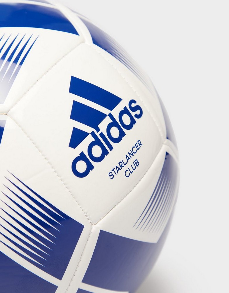 Férfi sportfelszerelés ADIDAS LABDA STARLANCER CLB WHITE/TEAM ROYAL BLUE IB7720 Fehér