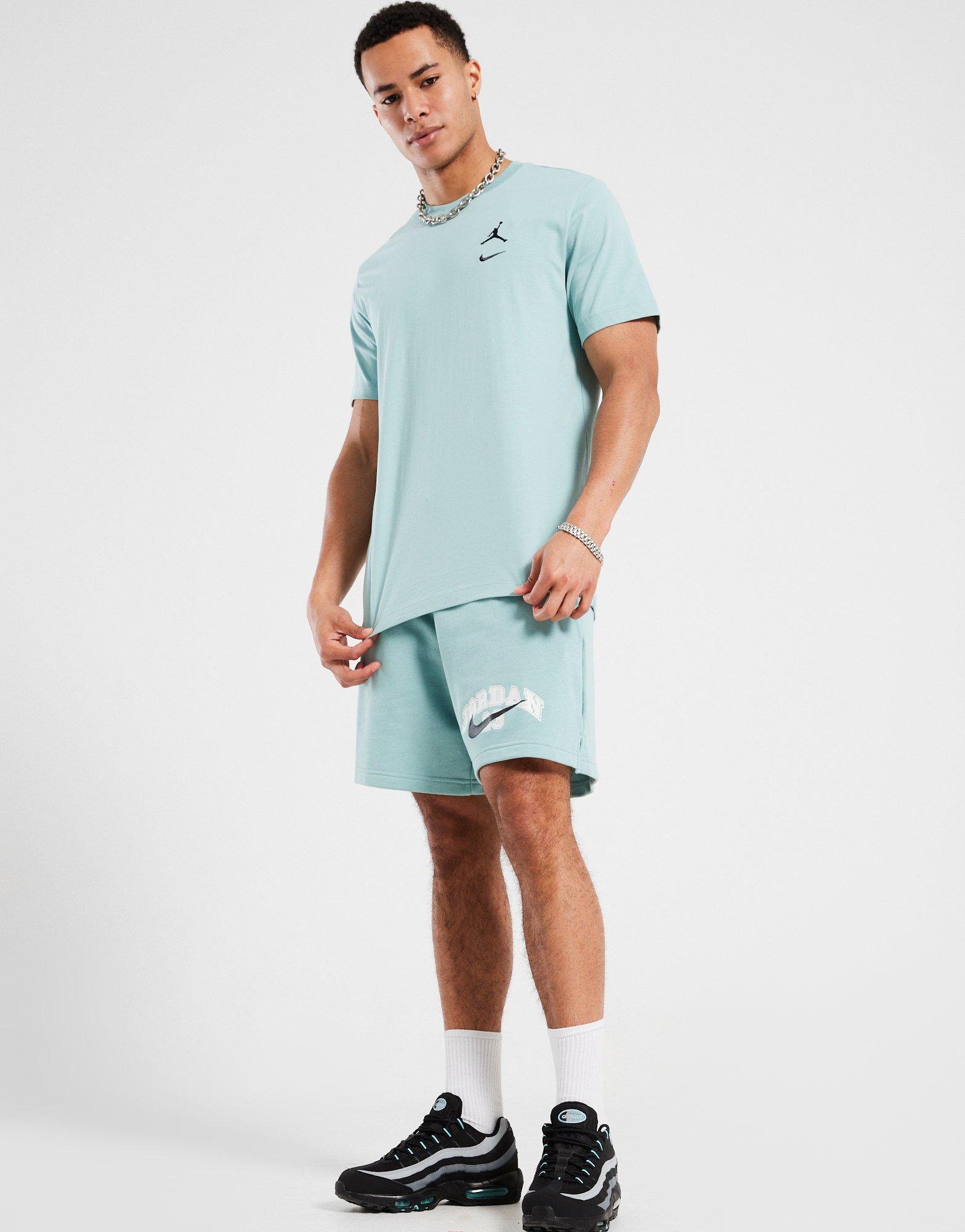 Férfi póló JORDAN PÓLÓ M J FLT MVP JM HBR SS CREW IB8914-309 Zöld