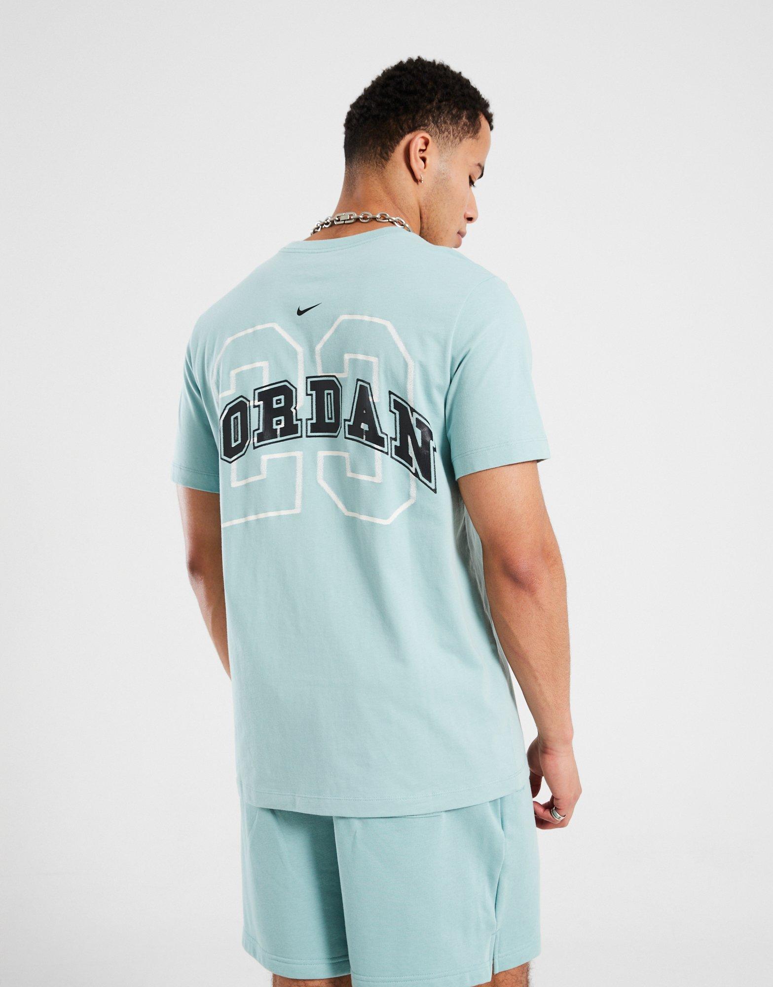 Férfi póló JORDAN PÓLÓ M J FLT MVP JM HBR SS CREW IB8914-309 Zöld