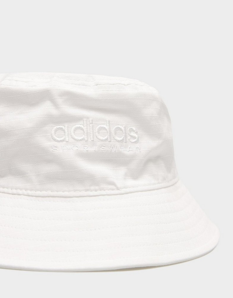 Czapka z daszkiem damska ADIDAS KAPELUSZ SPW CLAS BUCKET IC9706 Biały
