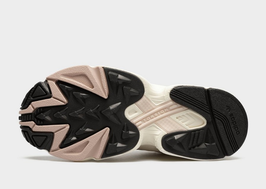 Buty sneakersy damskie ADIDAS FALCON W  ID0530 Beżowy