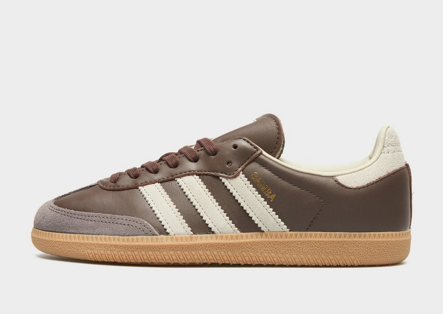 Buty sneakersy damskie ADIDAS SAMBA OG ID1481 Brązowy