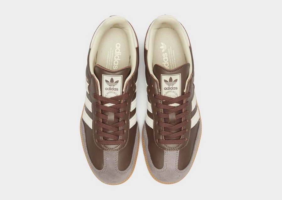 Buty sneakersy damskie ADIDAS SAMBA OG ID1481 Brązowy