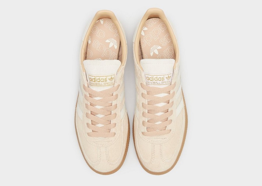 Buty sneakersy damskie ADIDAS HANDBALL SPEZIAL ID8779 Beżowy