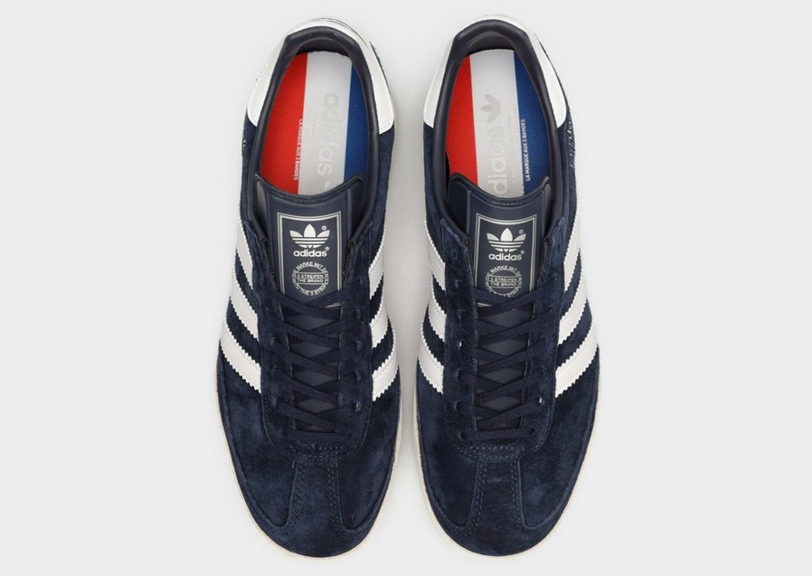 Buty sneakersy męskie ADIDAS KEGLER SUPER  IE5311 Granatowy