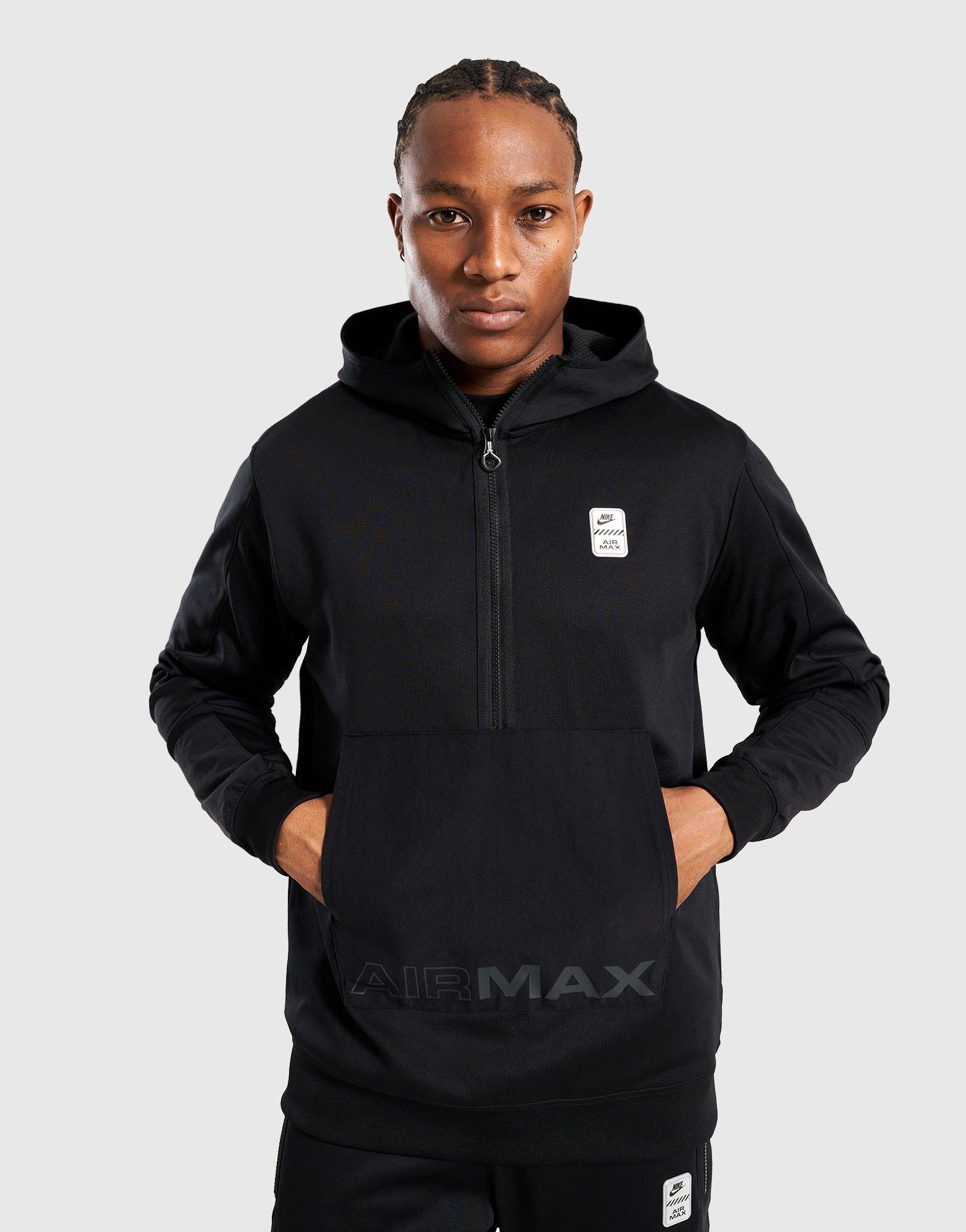 Чоловічі кофти NIKE КОФТА З КАПЮШОНОМ M NSW AIRMAX PKHZ HOODIE BB IF0396-010 Чорний