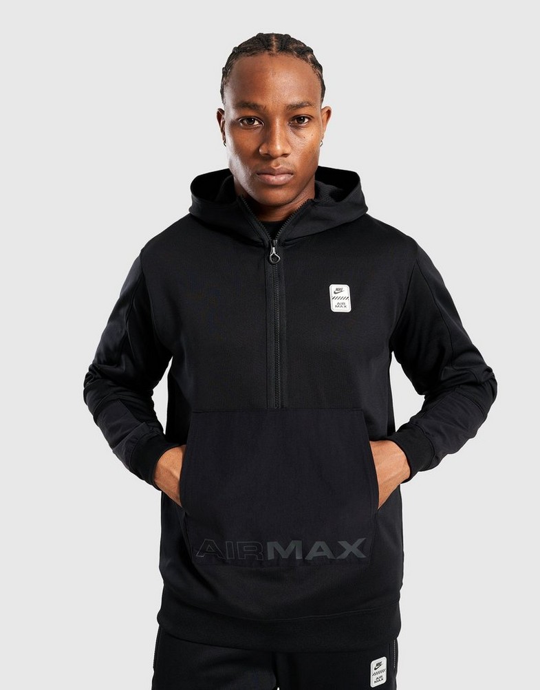 Чоловічі кофти NIKE КОФТА З КАПЮШОНОМ M NSW AIRMAX PKHZ HOODIE BB IF0396-010 Чорний