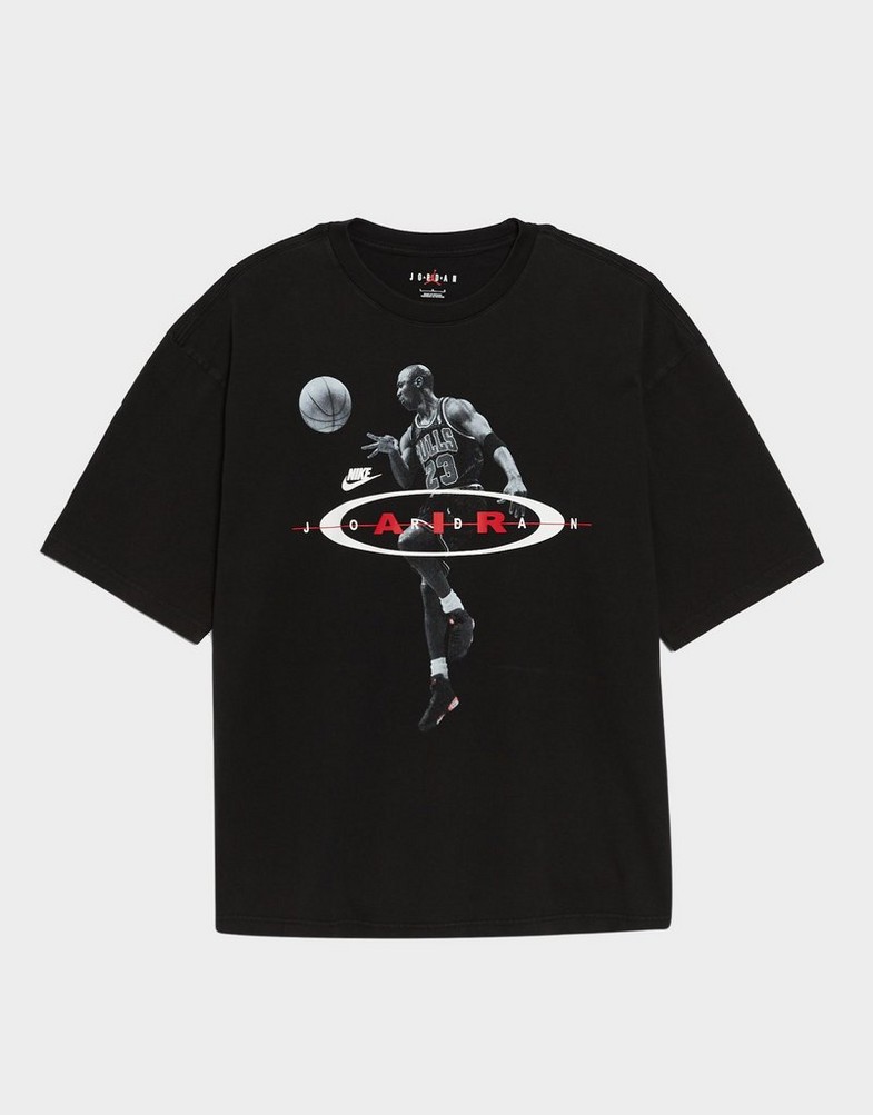 Koszulka, t-shirt męski JORDAN T-SHIRT M J BRK 2AIR REISSUE SS CRW IF1804-010 Szary