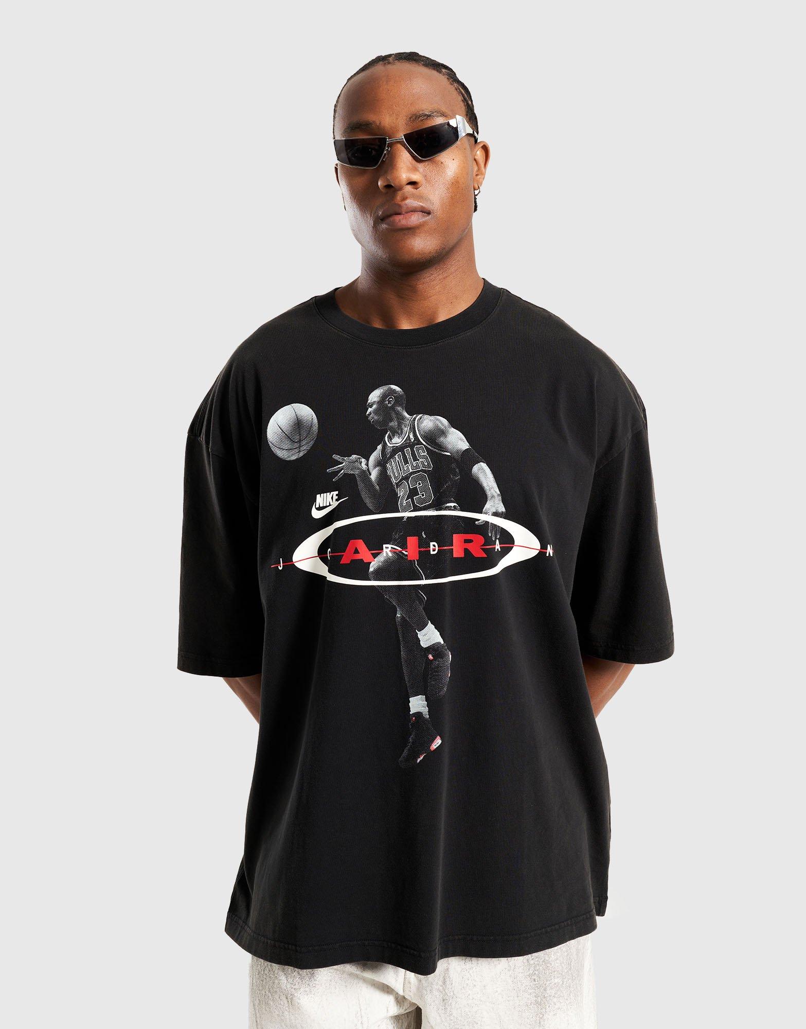 Koszulka, t-shirt męski JORDAN T-SHIRT M J BRK 2AIR REISSUE SS CRW IF1804-010 Szary