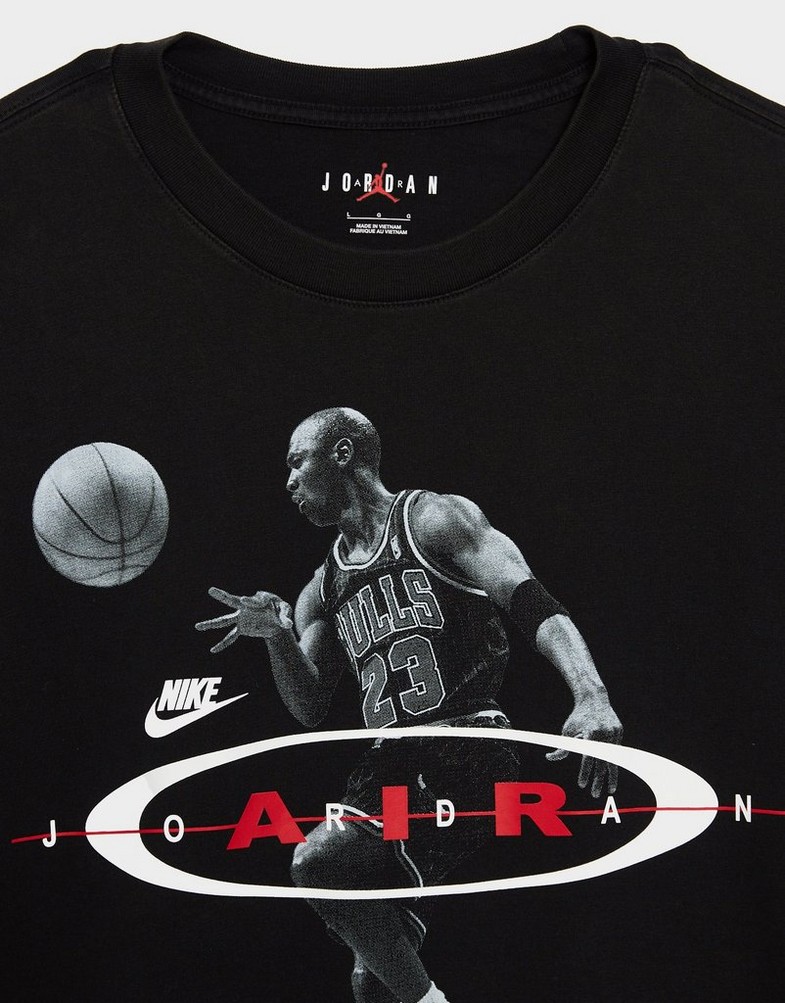 Koszulka, t-shirt męski JORDAN T-SHIRT M J BRK 2AIR REISSUE SS CRW IF1804-010 Szary
