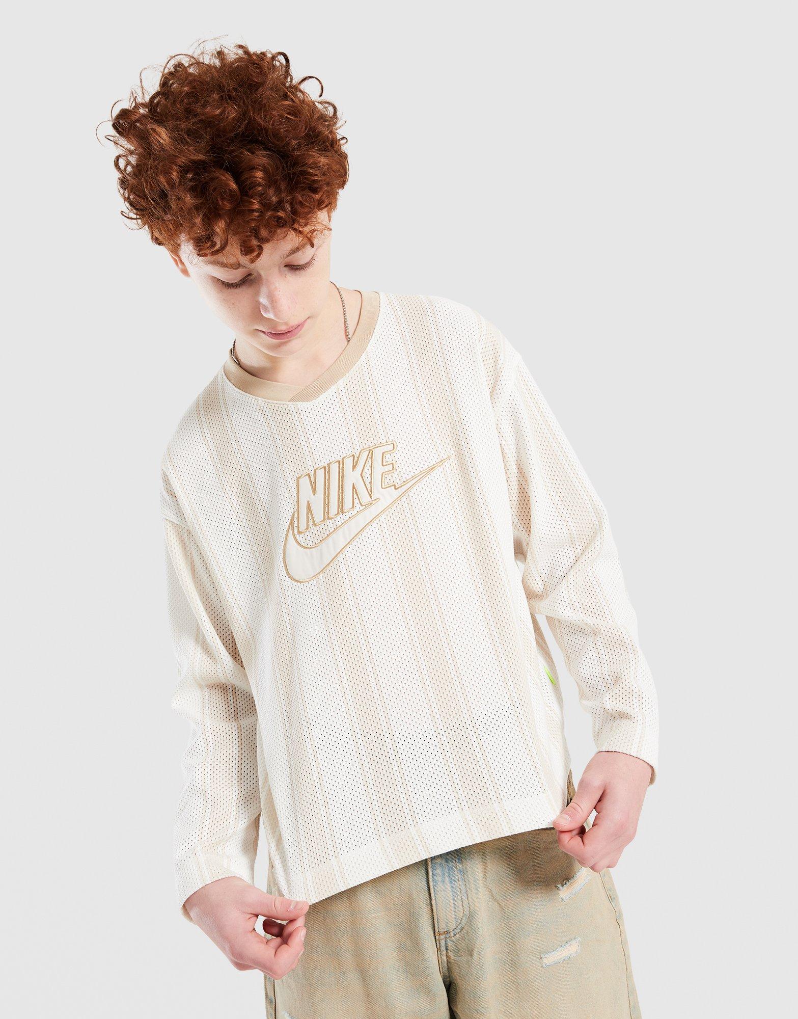 Nike Bluza K Nsw Mesh Jersey Ls Top