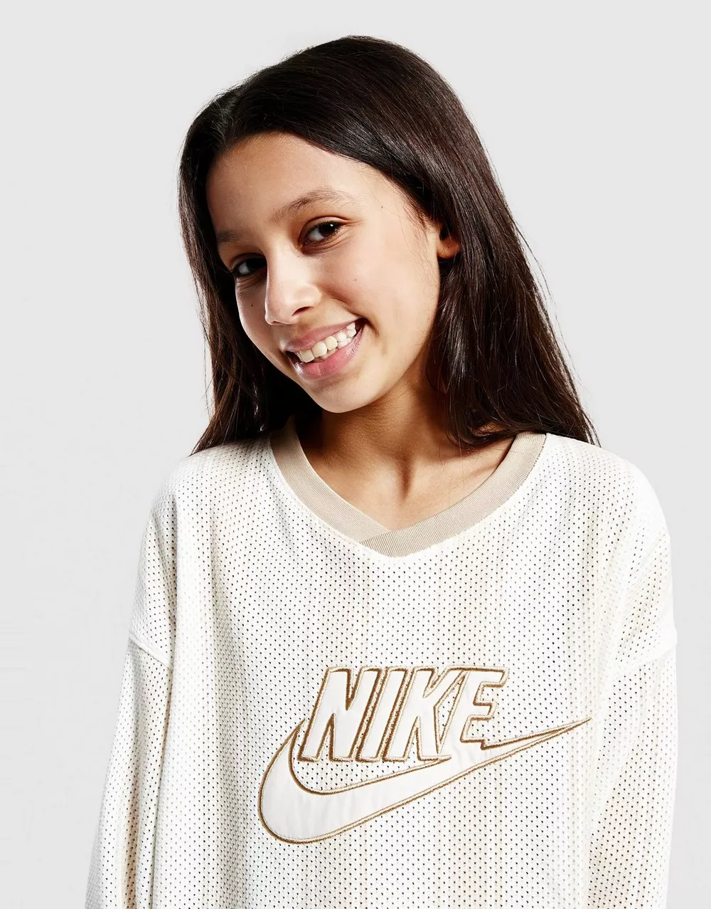 NIKE КОФТА K NSW MESH JERSEY LS ТОП, фото 1 з 5