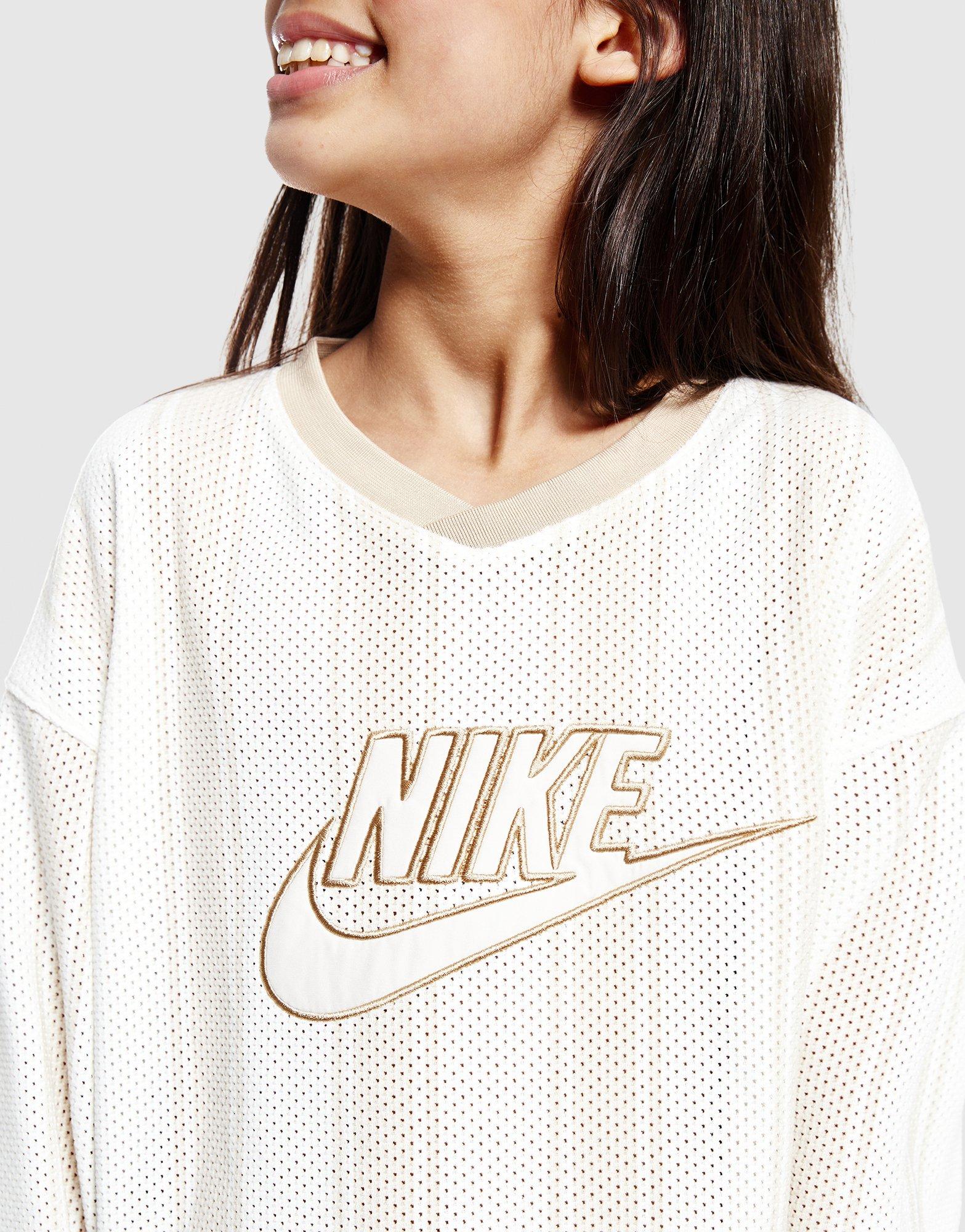Nike Tričko Nsw Mesh Jersey Ls Top