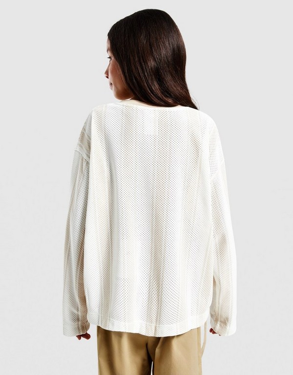 Nike Tričko Nsw Mesh Jersey Ls Top