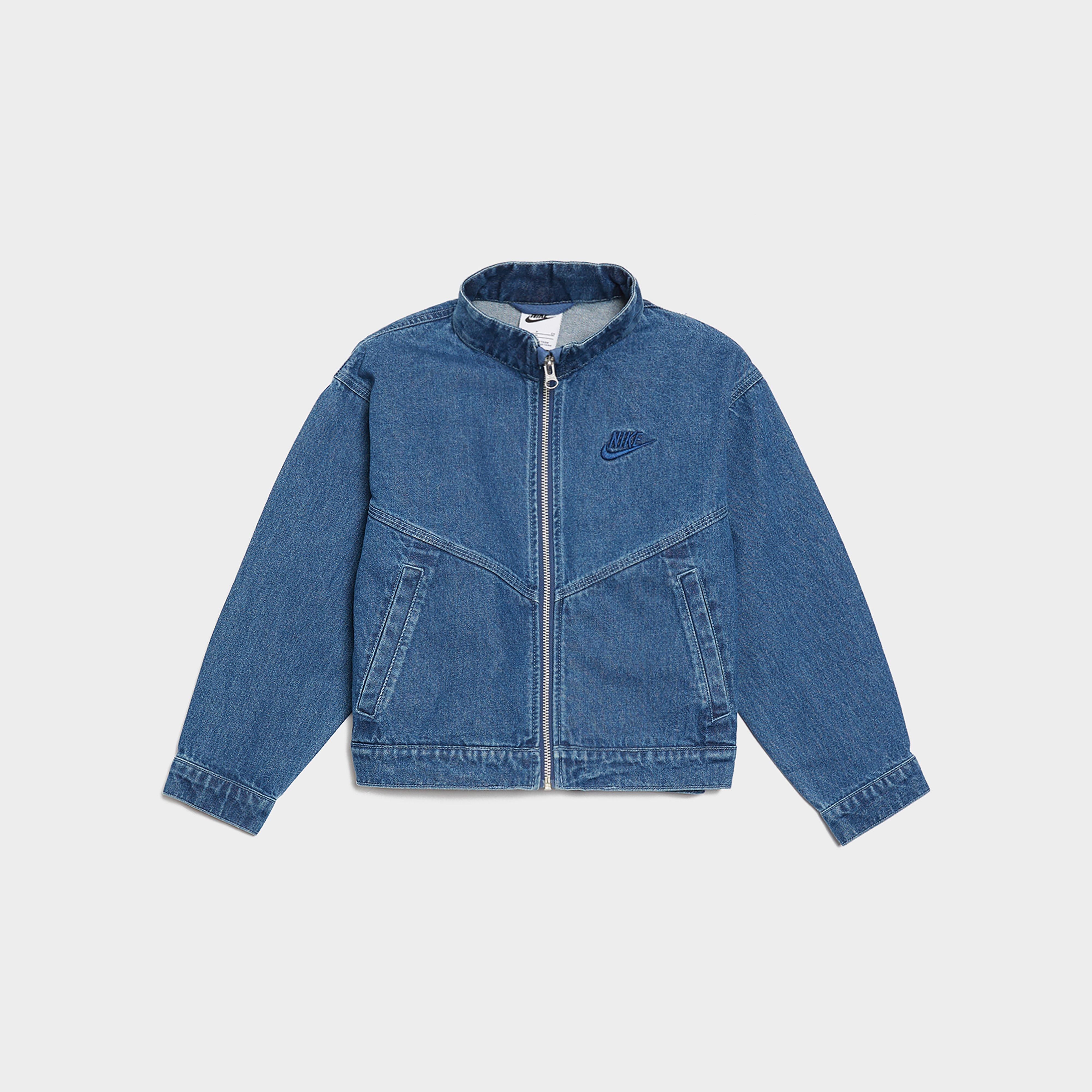Detská zimná bunda NIKE JAKNA G NSW WR DENIM JACKET