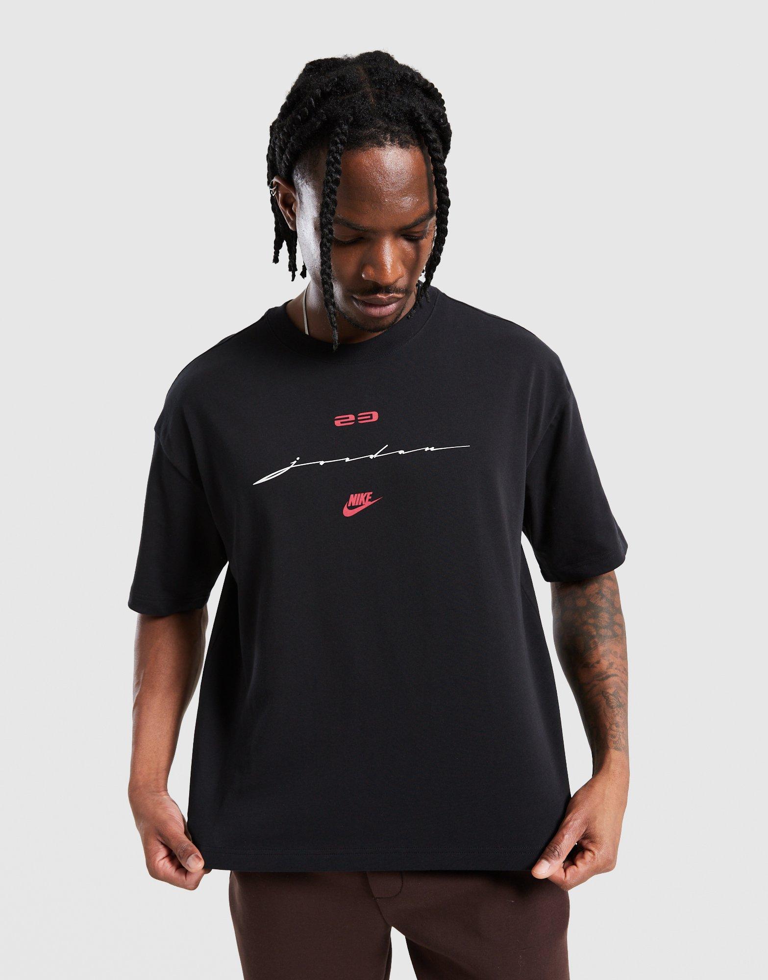 Jordan T-Shirt M J Flt Script Boxy Ss Crew