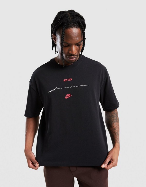 Jordan T-Shirt M J Flt Script Boxy Ss Crew