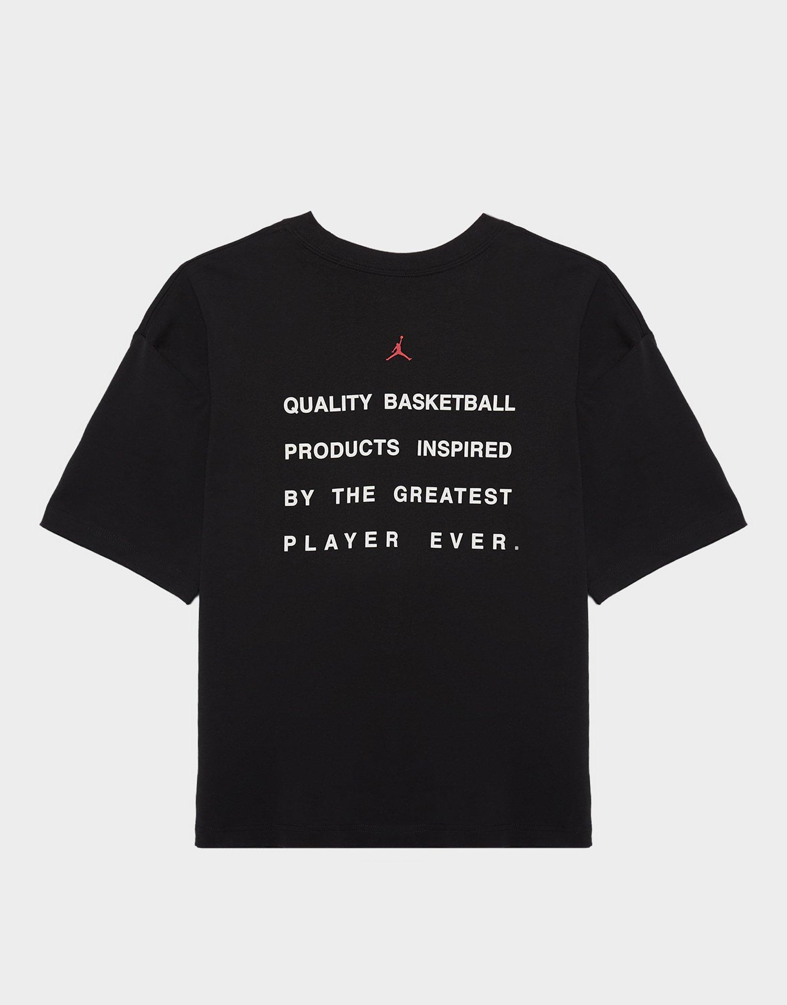 Чоловічі футболки JORDAN ФУТБОЛКА M J FLT SCRIPT BOXY SS CREW IF3014-010 Чорний