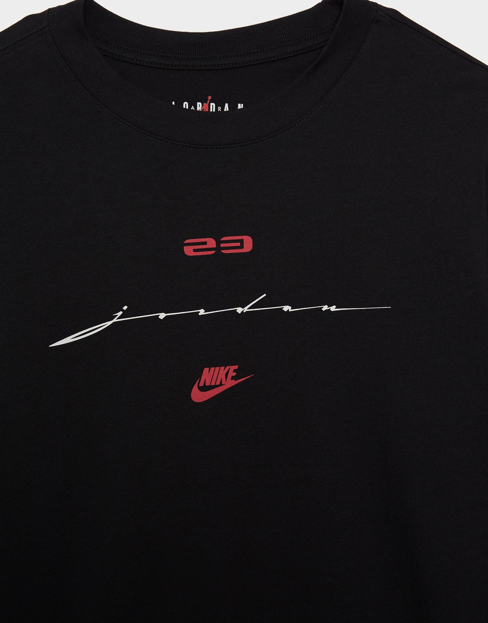 Чоловічі футболки JORDAN ФУТБОЛКА M J FLT SCRIPT BOXY SS CREW IF3014-010 Чорний