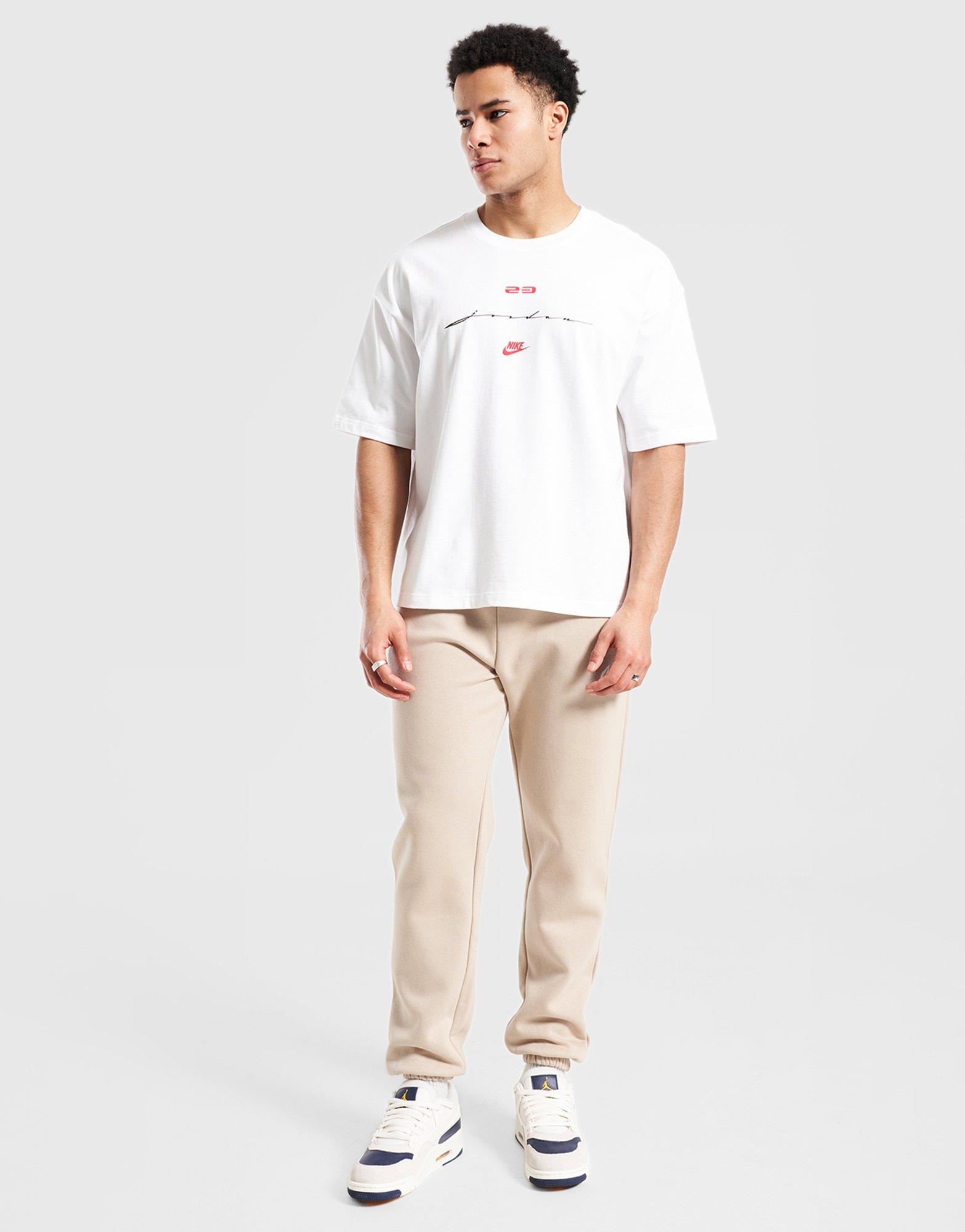 Vyriški marškiniai JORDAN MARŠKINĖLIAI JORDAN FLIGHT IF3014-100 Balta