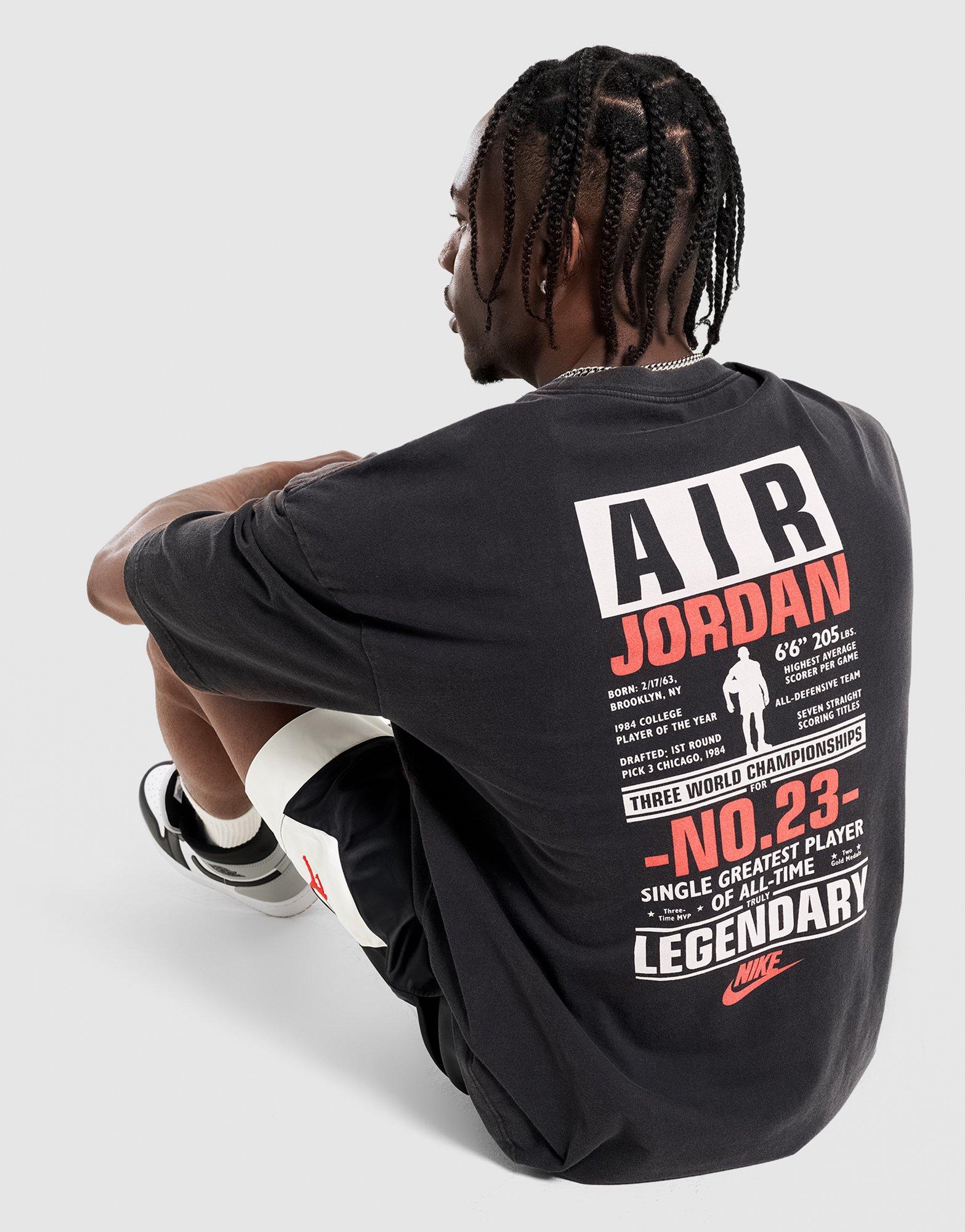 Jordan Tričko M J Flt Reis Lgnd Ss Crew