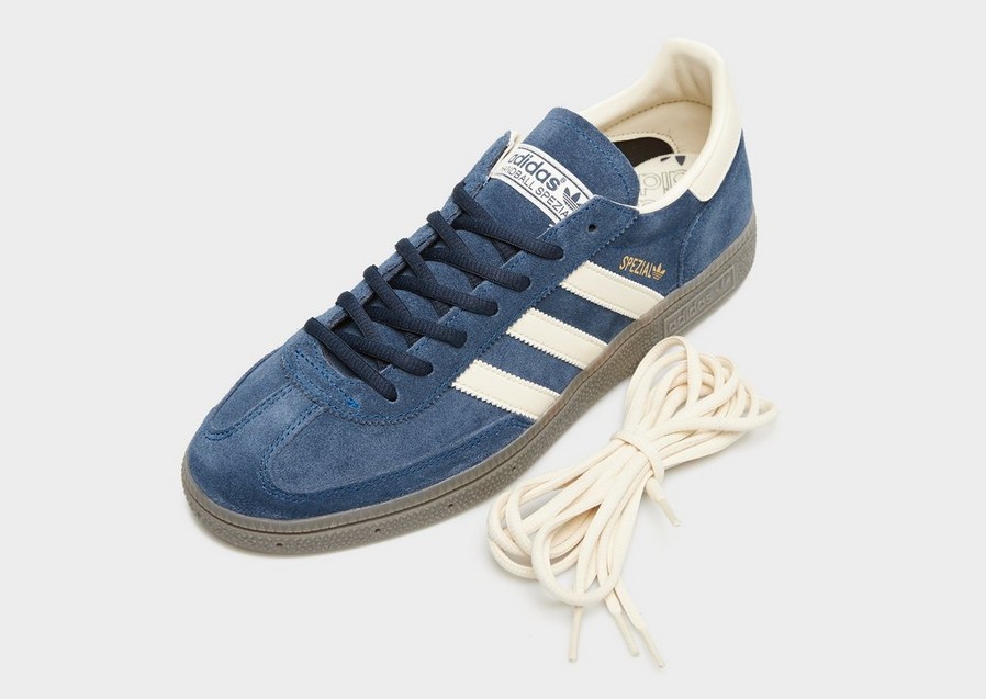 Buty sneakersy męskie ADIDAS HANDBALL SPEZIAL IF7087 Granatowy